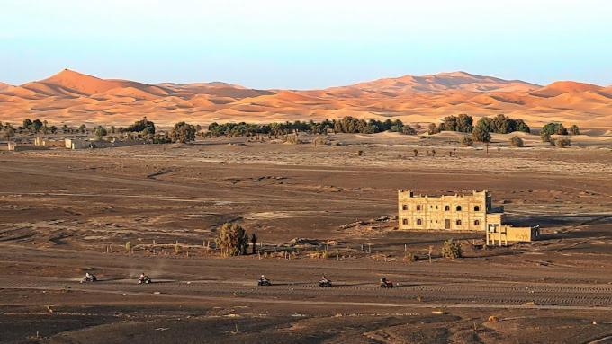 Kasbah Hotel Panorama Мерзуга Екстер'єр фото