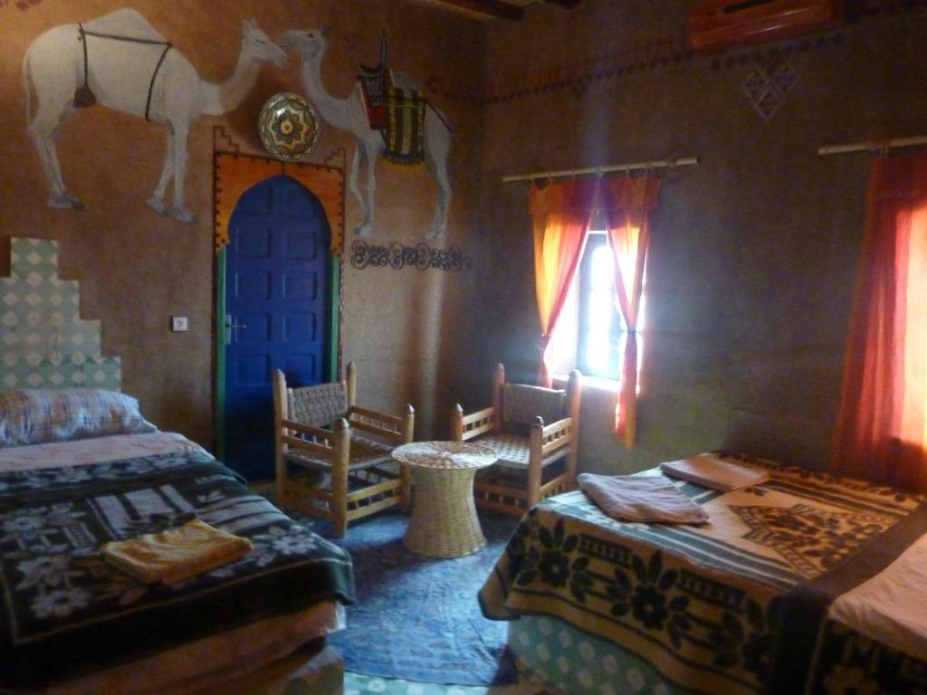 Kasbah Hotel Panorama Мерзуга Номер фото